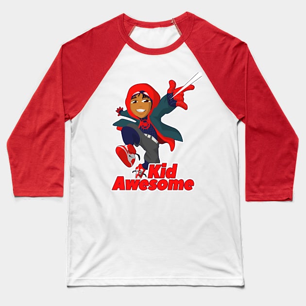 Kid Awesome Baseball T-Shirt by Single_Simulcast